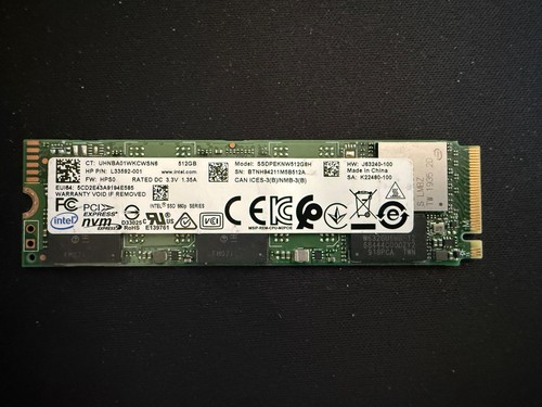 Ssd nvme 512 intel 660p - 512, gb