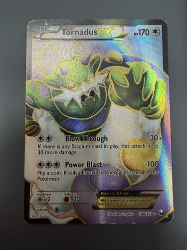 Tornadus holofoil 108 - ex,