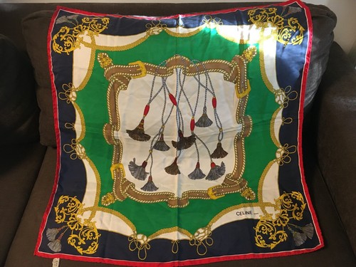 Foulard celine paris 100 pura - celine,