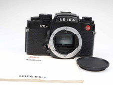 Fotocamera Leica R6.2 Camera nera black body Leitz 95650 nuovo servizio