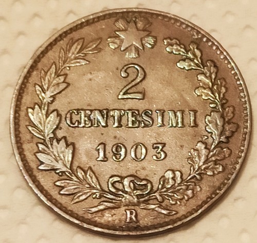 Rara centesimi 1903 errore - 2,