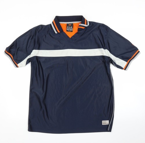Polo uomo blu - marca, united