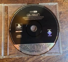 Vib-Ribbon Promo Disk Ps1 - Rare Disk PAL