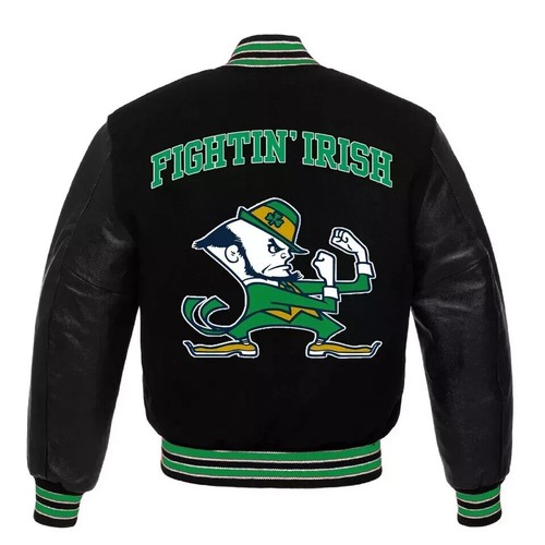 Giacca letterman notre dame - giacca,