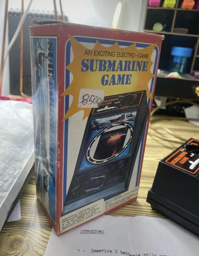 Submarine game btg hand - submarine,