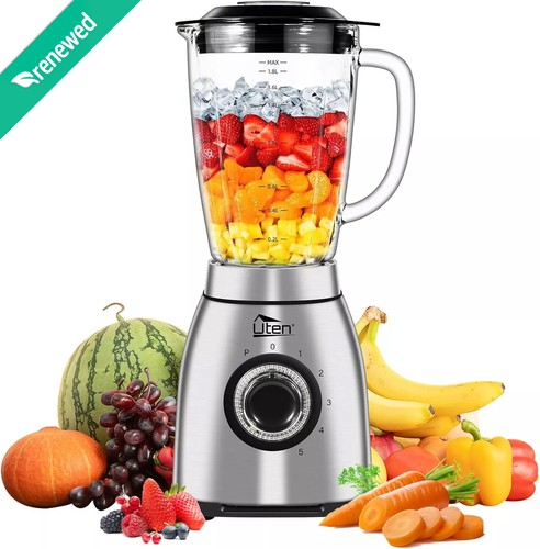 Frullatore vetro acciaio inox - acciaio,