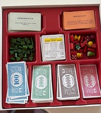 monopoli vintage anni '70 in scatola quadrata, usato