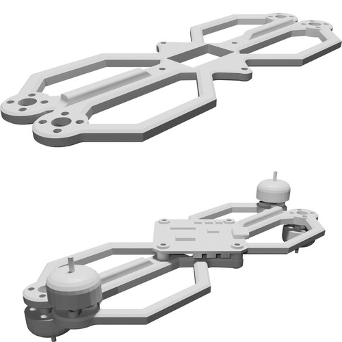 Telaio quad chinook pollici - quad,