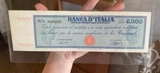 5000 LIRE 1949 TITOLO PROVVISORIO MEDUSA RARA SPLENDIDA CONSERVAZIONE