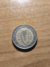 Moneta 2 Euro Arpa Irlanda Eire 2002 RARA