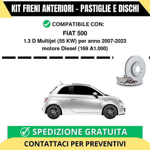 Kit freni anteriori pastiglie - kit, (pastiglie