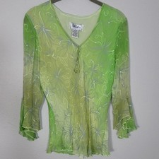 Top Y2K Bob Mackie 100% seta