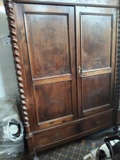 ARMADIO ANTICO FINE '800 IN LEGNO DINOCE