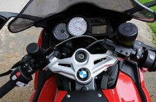 Kit trasformazione manubrio e rialzo manubrio con offset versione corta 50mm ABE per BMW