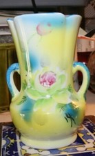 Vaso porcellana vintage - , giallo