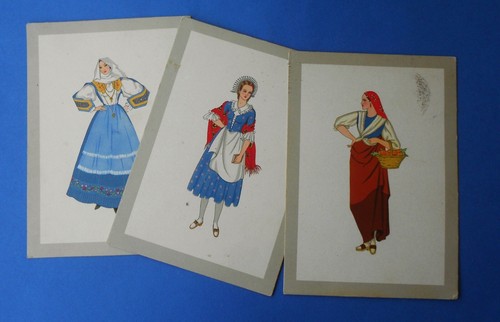 Cartolina meschini stile - cartolina,