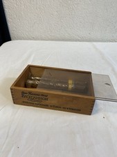 scatola Sigari vintage Blackgammon coronas especiales per 10 tubos + 2 sigari