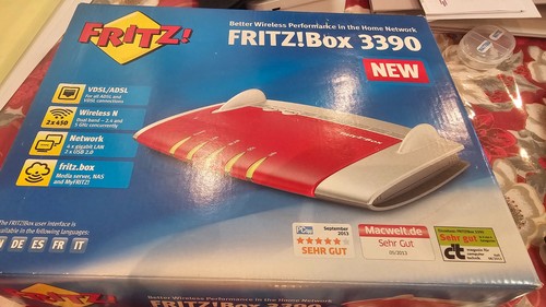 Fritz box 3390 - modem, router