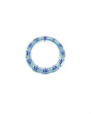 Ghiera celeste indici viola per swatch scuba new acquachrono 38,3mm