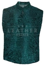Gilet uomo persiano verde