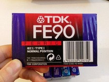 lotto 5 audio cassette vergini