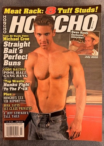 Honcho magazine july 2005 - magazine,