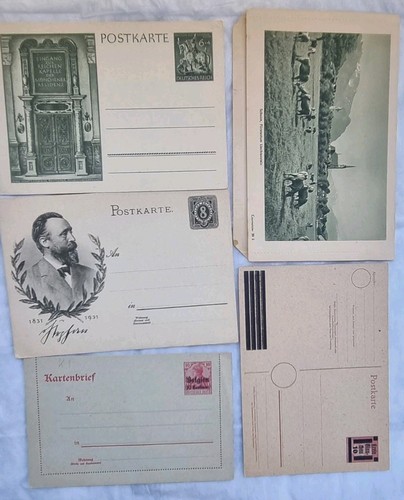 Lotto intero postale nuovi - lotto, 5