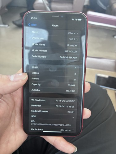 Apple iphone red 128gb - apple,