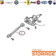 GRANDE PUNTO PIANTONE STERZO REGOLABILE IN ALTEZZA NUOVO ORIGINALE 51831005