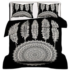 Set copripiumino indiano mandala set biancheria da letto copripiumino bohemien piumino hippie