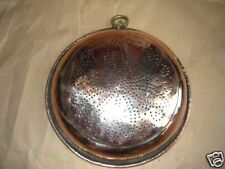 VECCHIO SCOLAPASTA IN RAME