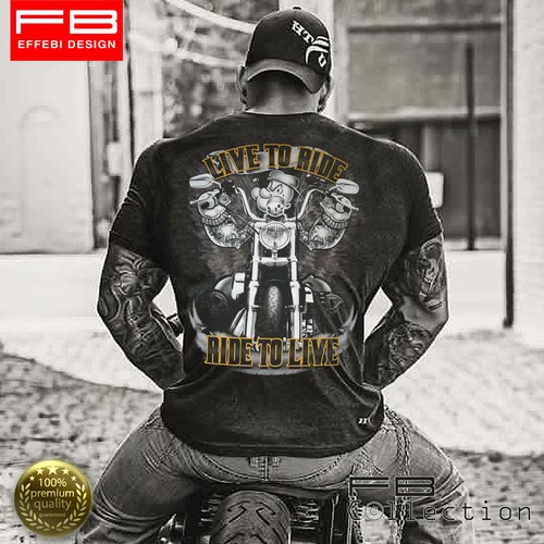 Shirt maglietta ride - maglietta, live