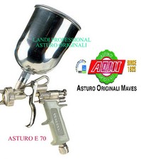 AEROGRAFO  VERNICIATURA ASTURO E70 SERBATOIO 0.5LT  VARI  UGELLI DISPONIBILI 