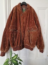 Giacca bomber unica marrone vintage y2k L/XL inverno autunno countrywear cappotto retrò