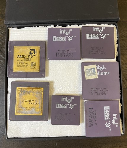 Raro lotto vintage intel - lotto,