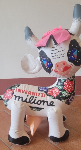 Mucca carolina gonfiabile - mucca,