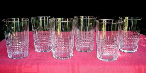 Baccarat nancy flat tumbler - nancy, 6