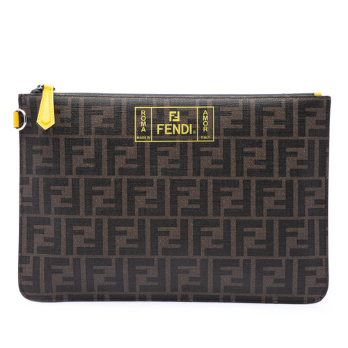 Fendi zucca coated - coated, toile