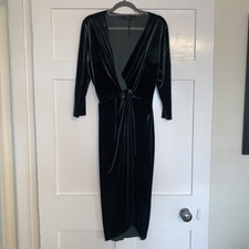 Abito a tubino Zara verde