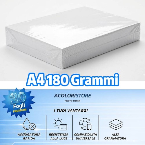 Carta fotografica premium 180g - premium,