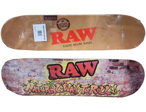 Raw skateboard bricks skate - raw,