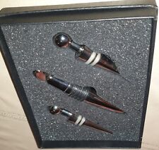 Set 3 Tappi per Chiusura Bottiglia di Vino Champagne Succo per Conservazione 