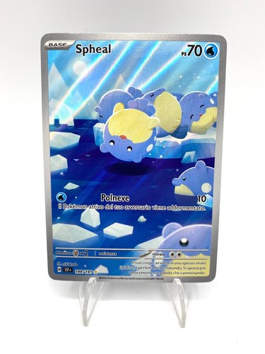 Carta pokemon spheal - carta, ssp