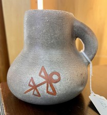 Vaso ceramica vintage - ceramica, 5"