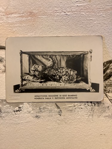 Santino cartoncino immagine