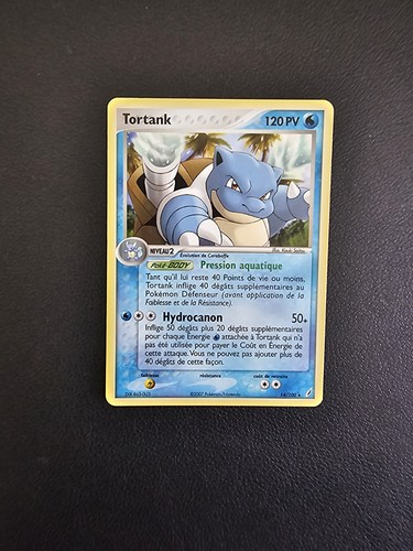 Carte pokémon rare tortank - carte,