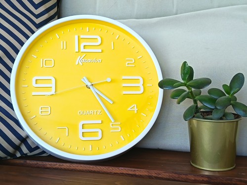 Orologio giallo arredo - arredo, casa
