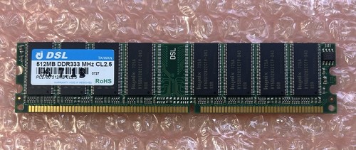 Dsl 512mb ddr333 mhz - ddr333, memoria