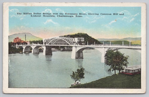 Cartolina epoca chattanooga - cartolina,
