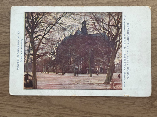 Cartolina antica bensdorp - cartolina,